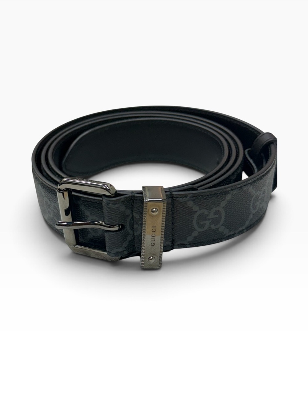 Brand new Authentic Gucci Men's Black GG Monogram Belt